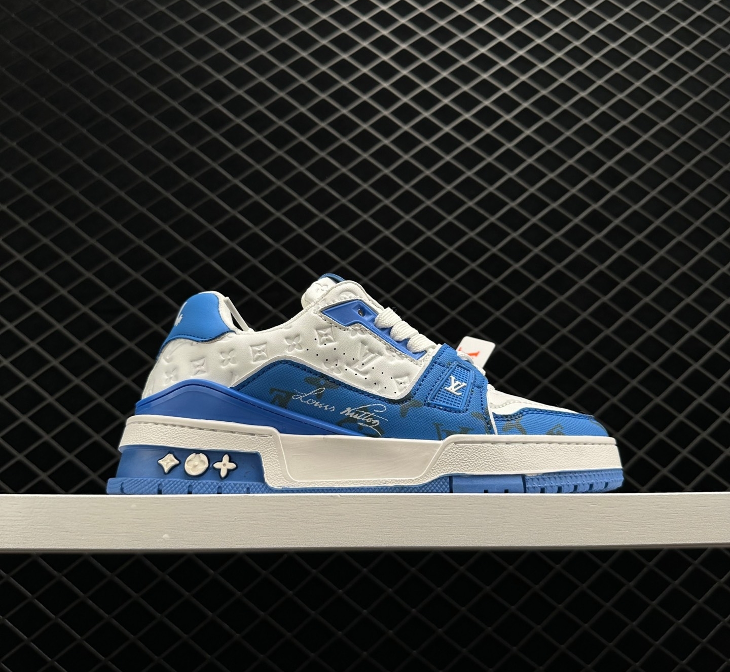 Louis Vuitton Trainer #54 Signature Blue White 1AANEZ: Stylish Designer Footwear Louis Vuitton Trainer #54 Signature Blue White 1AANEZ: Stylish Designer Footwear