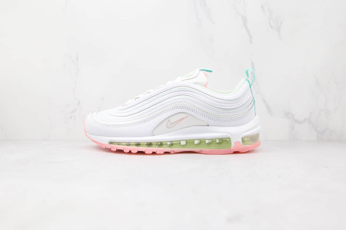 Nike Air Max 97 'White Barely Green' DJ1498-100 - Refreshing Style for the Modern Athlete Nike Air Max 97 'White Barely Green' DJ1498-100 - Refreshing Style for the Modern Athlete