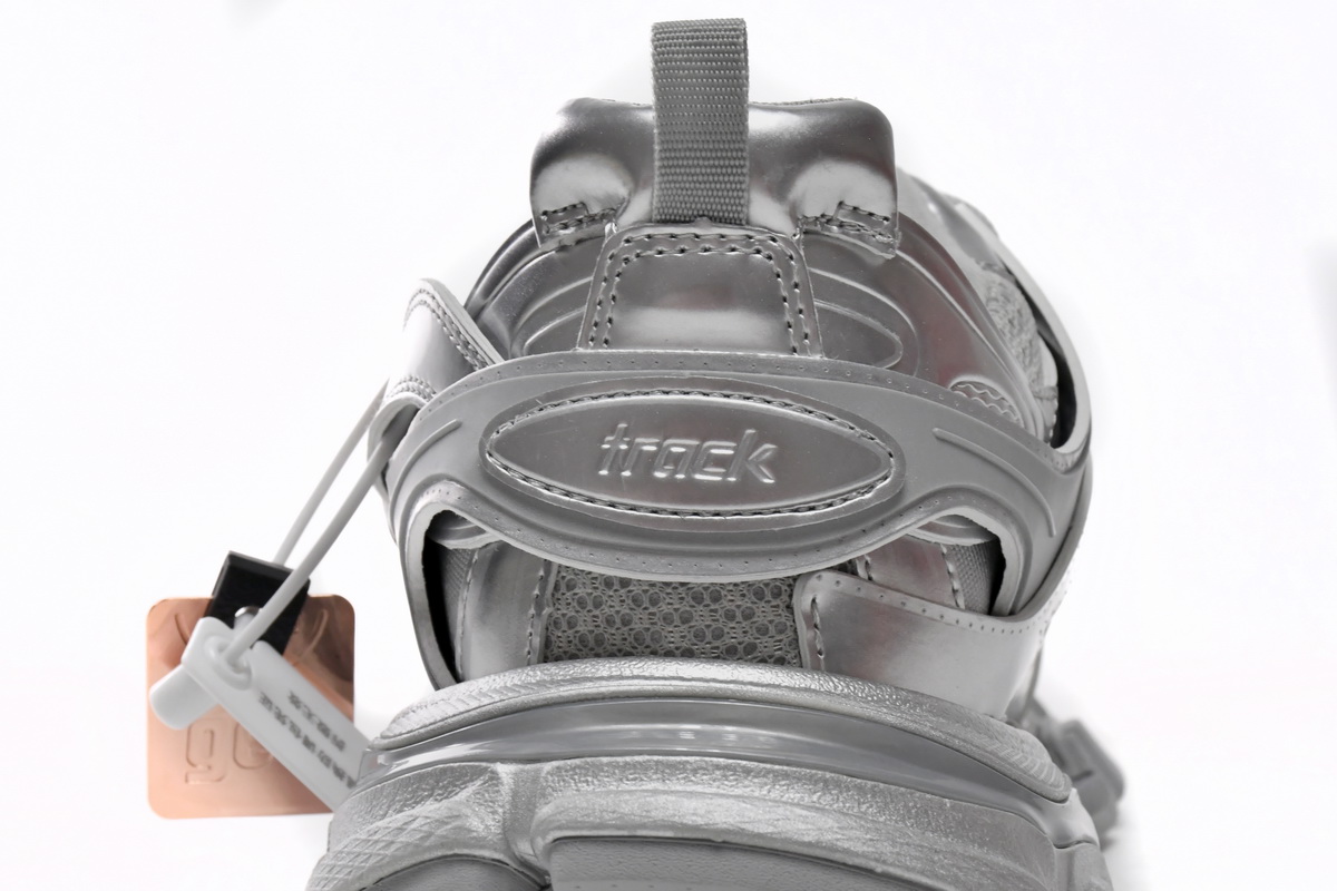 Balenciaga Track Sneaker 'Silver' 542023 W2FS3 8100 - Sleek and Stylish Footwear Balenciaga Track Sneaker 'Silver' 542023 W2FS3 8100 - Sleek and Stylish Footwear