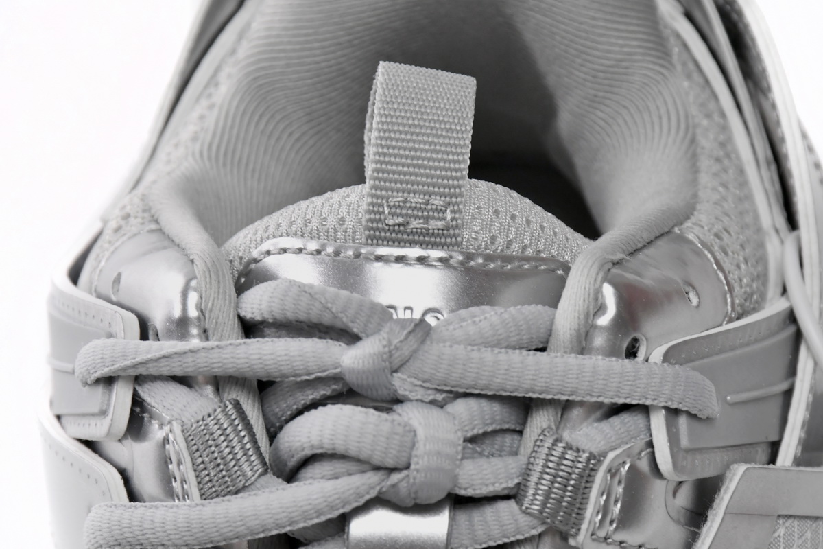 Balenciaga Track Sneaker 'Silver' 542023 W2FS3 8100 - Sleek and Stylish Footwear Balenciaga Track Sneaker 'Silver' 542023 W2FS3 8100 - Sleek and Stylish Footwear