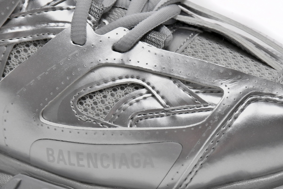 Balenciaga Track Sneaker 'Silver' 542023 W2FS3 8100 - Sleek and Stylish Footwear Balenciaga Track Sneaker 'Silver' 542023 W2FS3 8100 - Sleek and Stylish Footwear