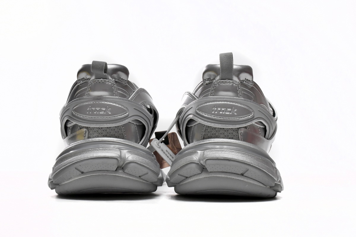 Balenciaga Track Sneaker 'Silver' 542023 W2FS3 8100 - Sleek and Stylish Footwear Balenciaga Track Sneaker 'Silver' 542023 W2FS3 8100 - Sleek and Stylish Footwear