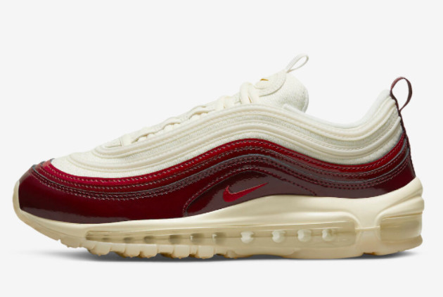 Nike Air Max 97 'Dark Beetroot' Coconut Milk/Dark Beetroot DQ8582-600 - Stylish and Comfortable Footwear for Men and Women Nike Air Max 97 'Dark Beetroot' Coconut Milk/Dark Beetroot DQ8582-600 - Stylish and Comfortable Footwear for Men and Women