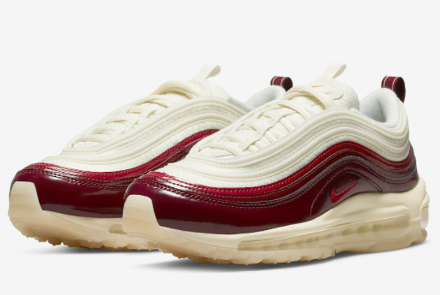Nike Air Max 97 'Dark Beetroot' Coconut Milk/Dark Beetroot DQ8582-600 - Stylish and Comfortable Footwear for Men and Women Nike Air Max 97 'Dark Beetroot' Coconut Milk/Dark Beetroot DQ8582-600 - Stylish and Comfortable Footwear for Men and Women