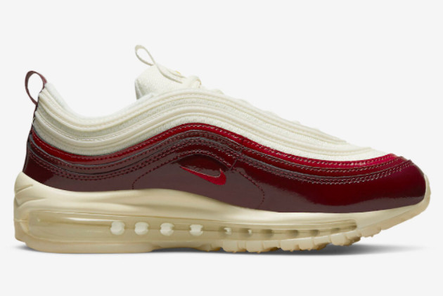 Nike Air Max 97 'Dark Beetroot' Coconut Milk/Dark Beetroot DQ8582-600 - Stylish and Comfortable Footwear for Men and Women Nike Air Max 97 'Dark Beetroot' Coconut Milk/Dark Beetroot DQ8582-600 - Stylish and Comfortable Footwear for Men and Women