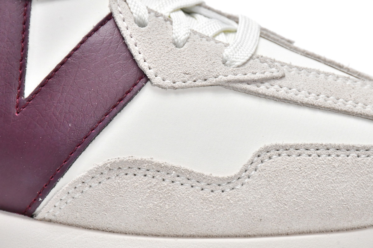 New Balance 327 White Dark Red WS327KA - Stylish and Comfy Sneakers New Balance 327 White Dark Red WS327KA - Stylish and Comfy Sneakers