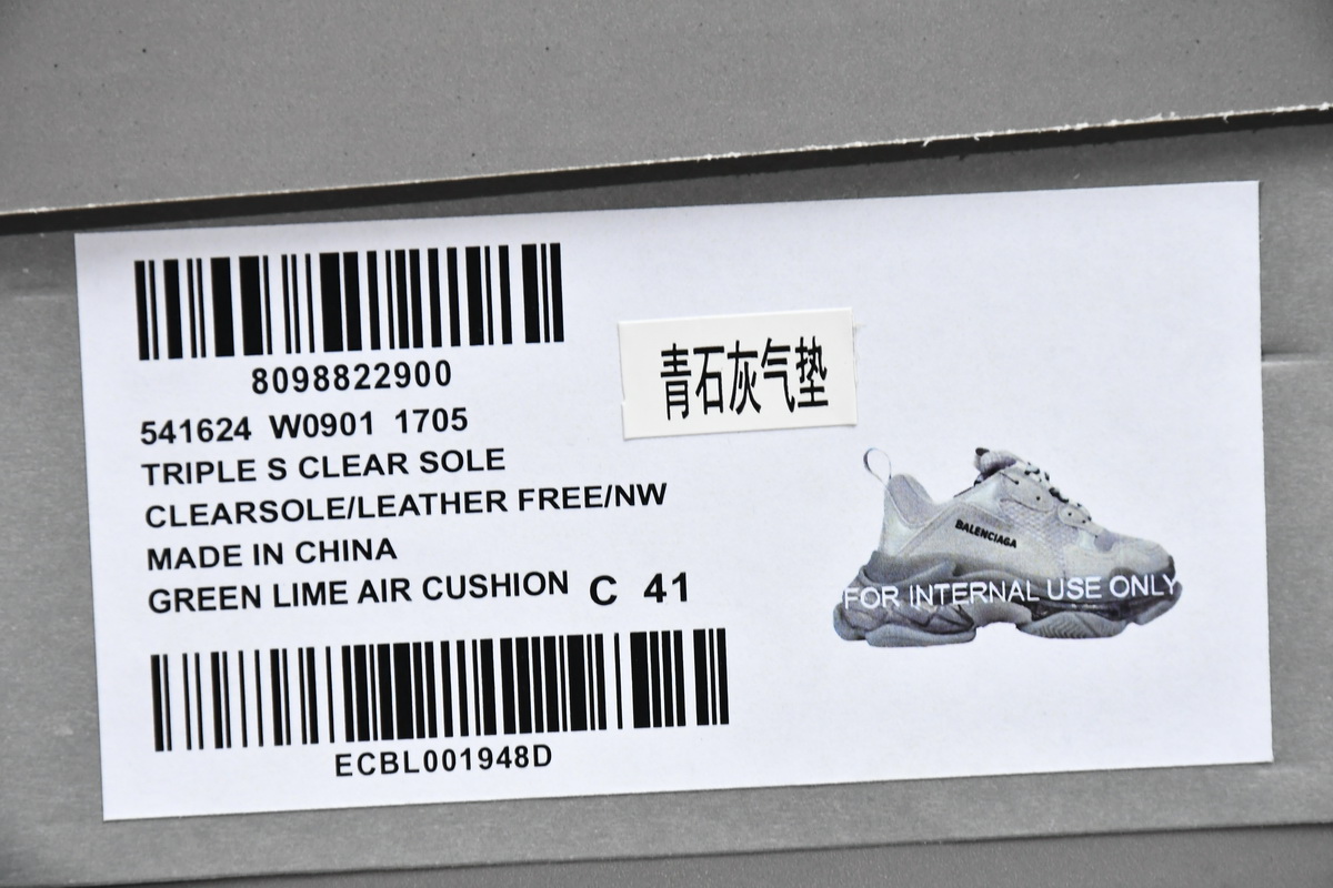 Balenciaga Triple S Sneaker Clear Sole - Stylish and Trendy Footwear Balenciaga Triple S Sneaker Clear Sole - Stylish and Trendy Footwear