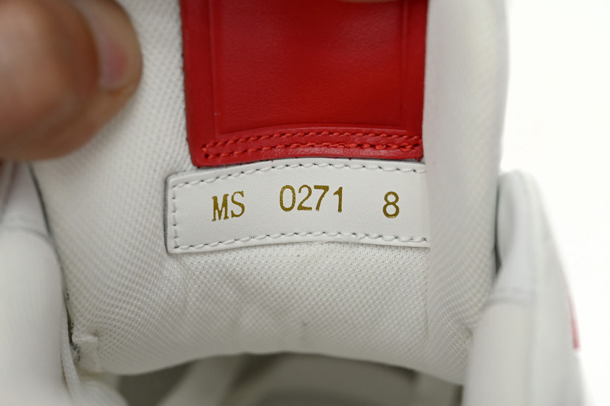 Louis Vuitton Trainer #54 Signature Red White 1AANFH - Stylish and Iconic Footwear Louis Vuitton Trainer #54 Signature Red White 1AANFH - Stylish and Iconic Footwear