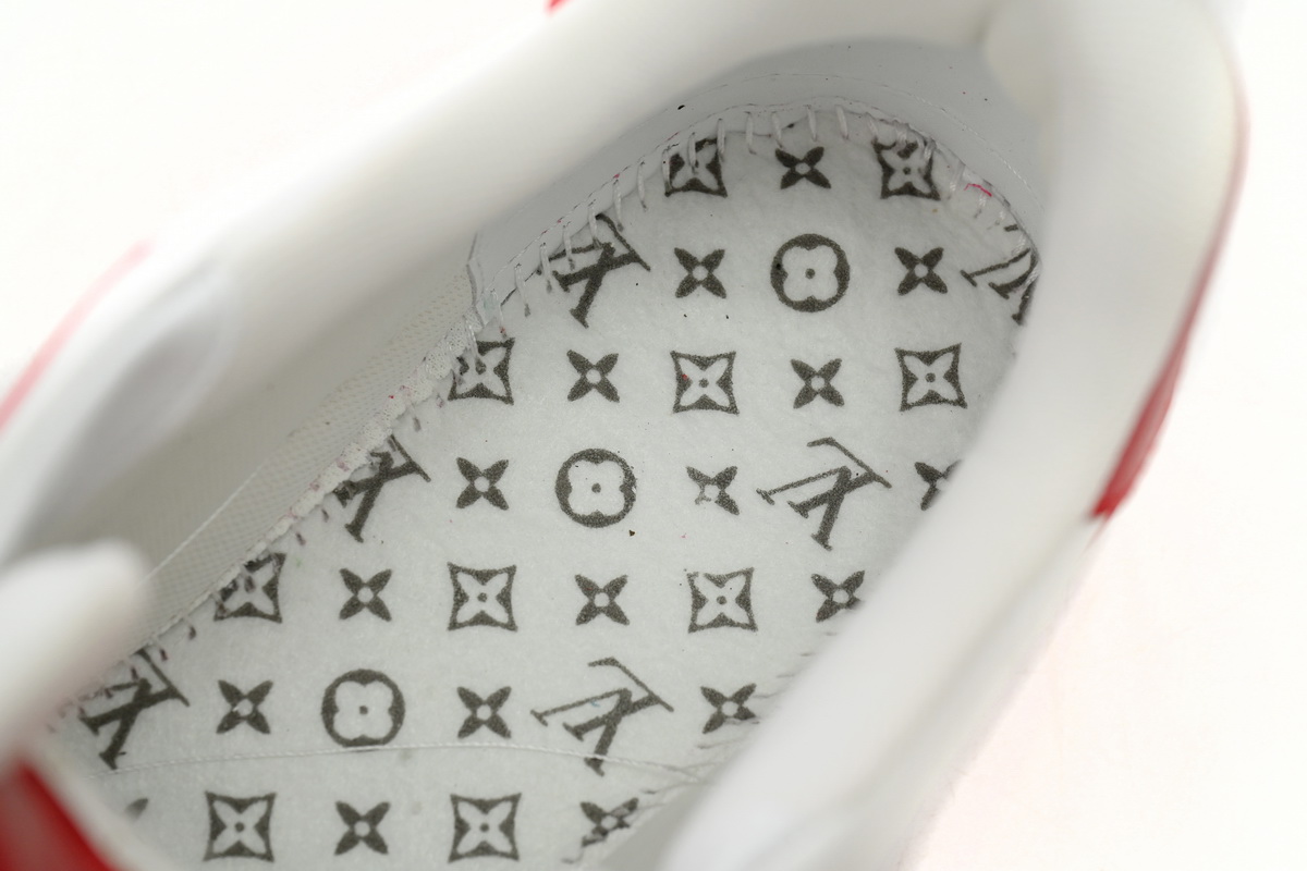 Louis Vuitton Trainer #54 Signature Red White 1AANFH - Stylish and Iconic Footwear Louis Vuitton Trainer #54 Signature Red White 1AANFH - Stylish and Iconic Footwear