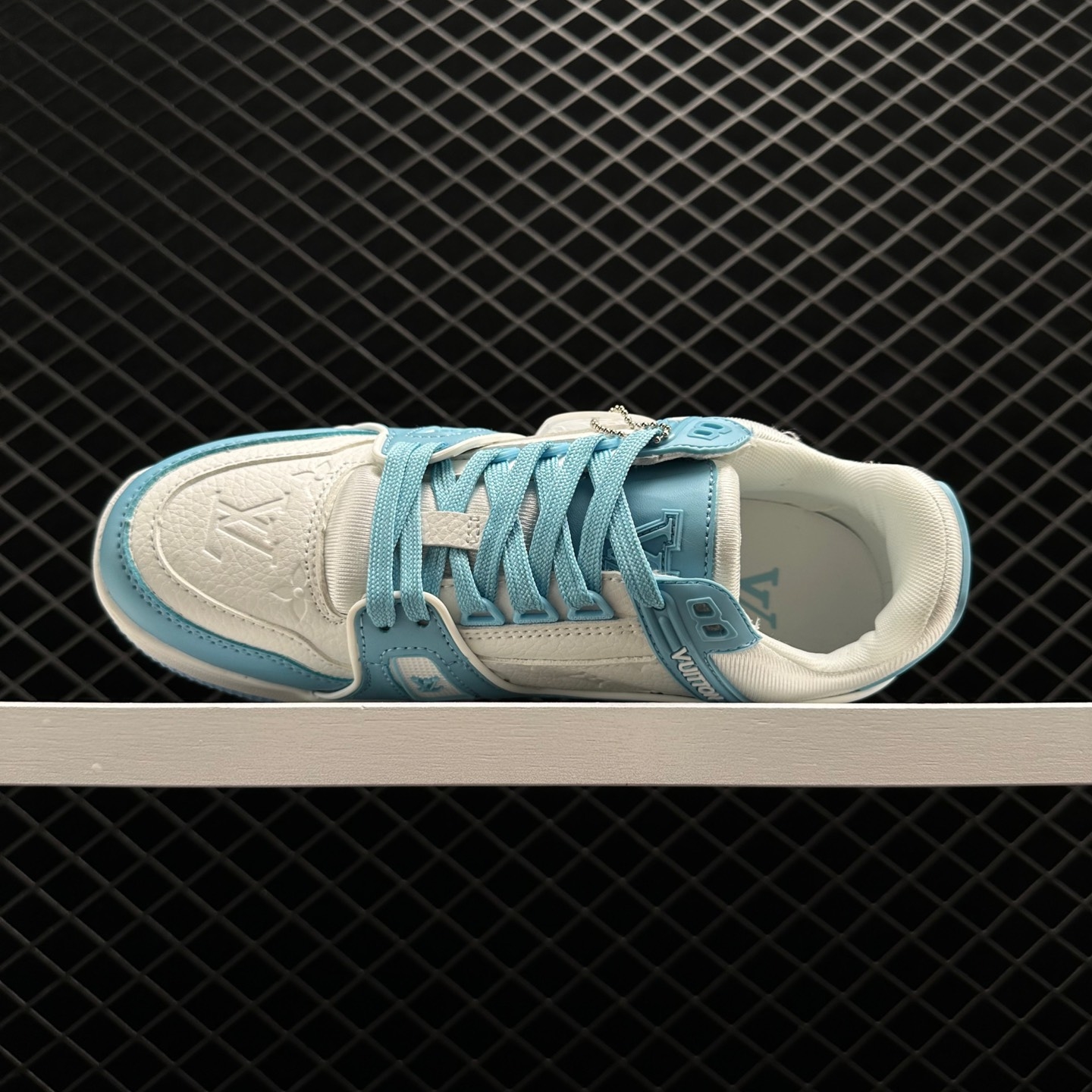 Louis Vuitton Trainer Low White Sky Blue Shoes - Premium Quality Louis Vuitton Trainer Low White Sky Blue Shoes - Premium Quality