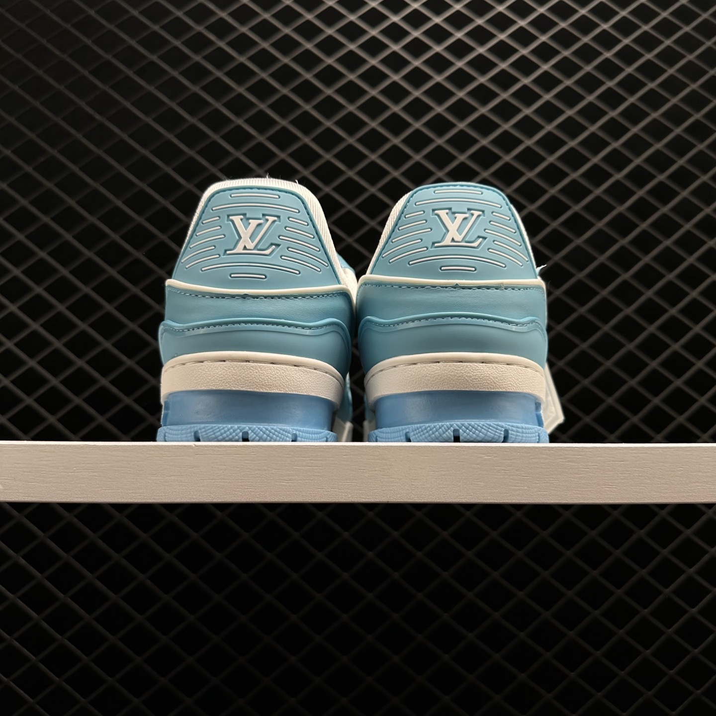 Louis Vuitton Trainer Low White Sky Blue Shoes - Premium Quality Louis Vuitton Trainer Low White Sky Blue Shoes - Premium Quality