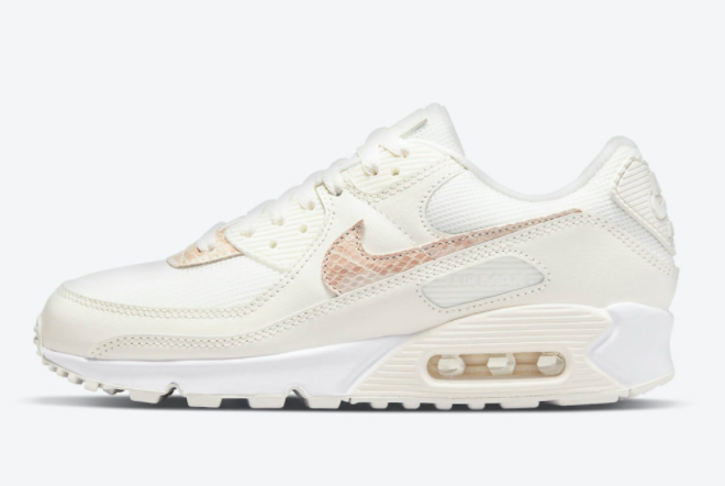 Nike Wmns Air Max 90 'Beige Snake' DH4115-101 - Stylish and Sleek Women's Sneakers at Affordable Prices Nike Wmns Air Max 90 'Beige Snake' DH4115-101 - Stylish and Sleek Women's Sneakers at Affordable Prices