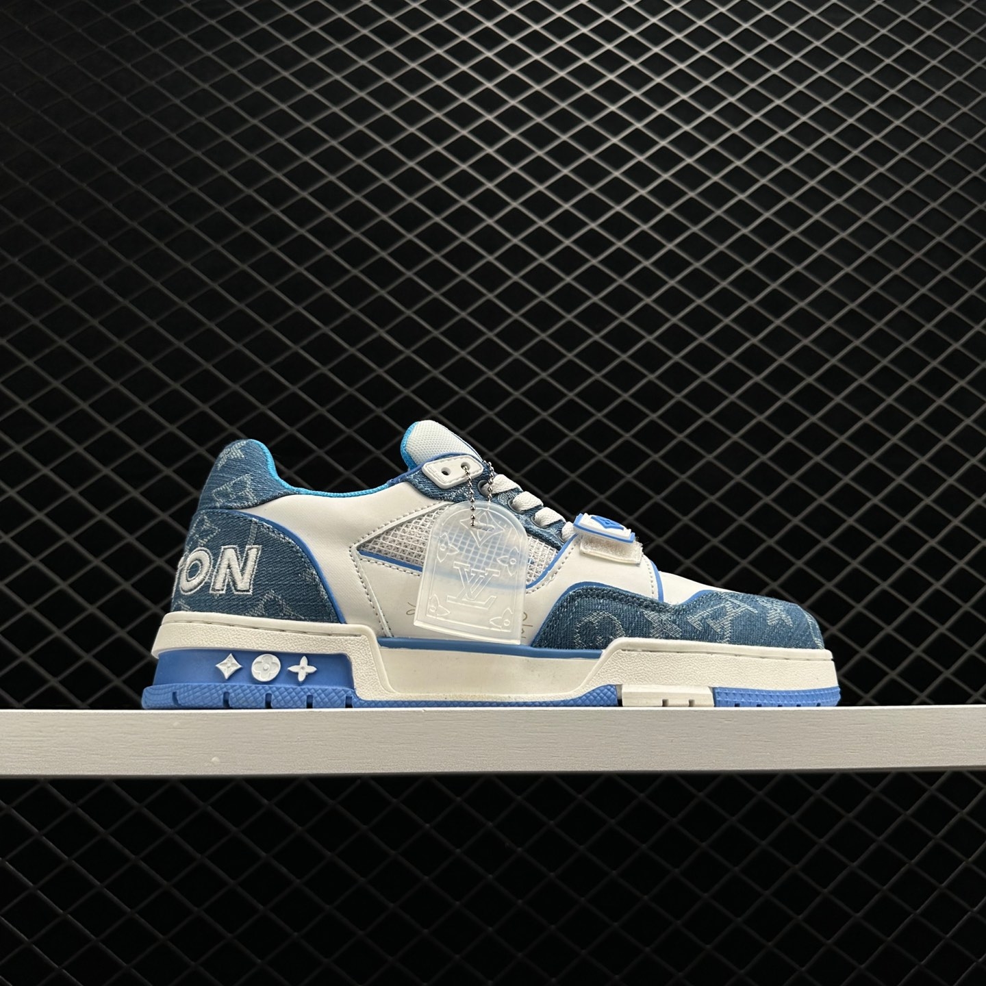 Louis Vuitton Trainer Low Light Blue Monogram Denim - Premium Stylish Footwear Louis Vuitton Trainer Low Light Blue Monogram Denim - Premium Stylish Footwear