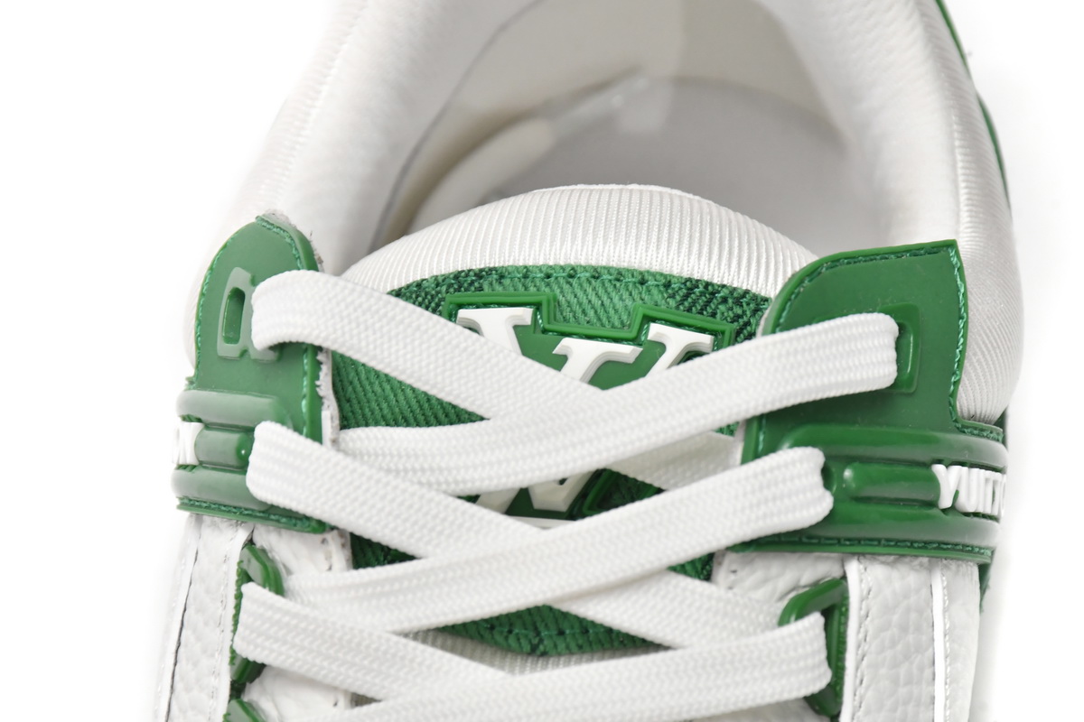 Louis Vuitton Trainer Green VL1201: Premium Designer Footwear Louis Vuitton Trainer Green VL1201: Premium Designer Footwear