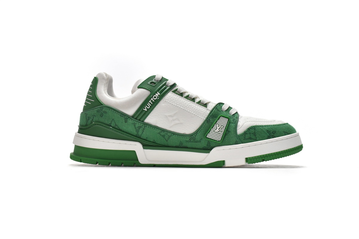 Louis Vuitton Trainer Green VL1201: Premium Designer Footwear Louis Vuitton Trainer Green VL1201: Premium Designer Footwear