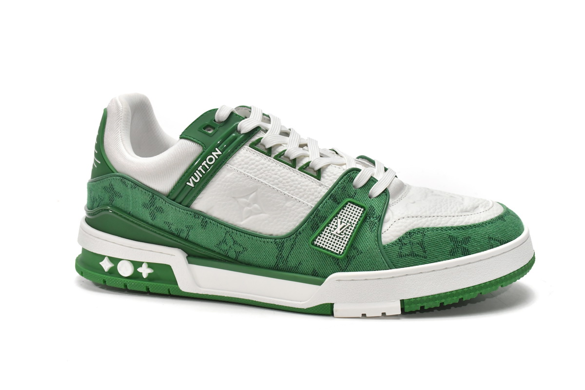 Louis Vuitton Trainer Green VL1201: Premium Designer Footwear Louis Vuitton Trainer Green VL1201: Premium Designer Footwear