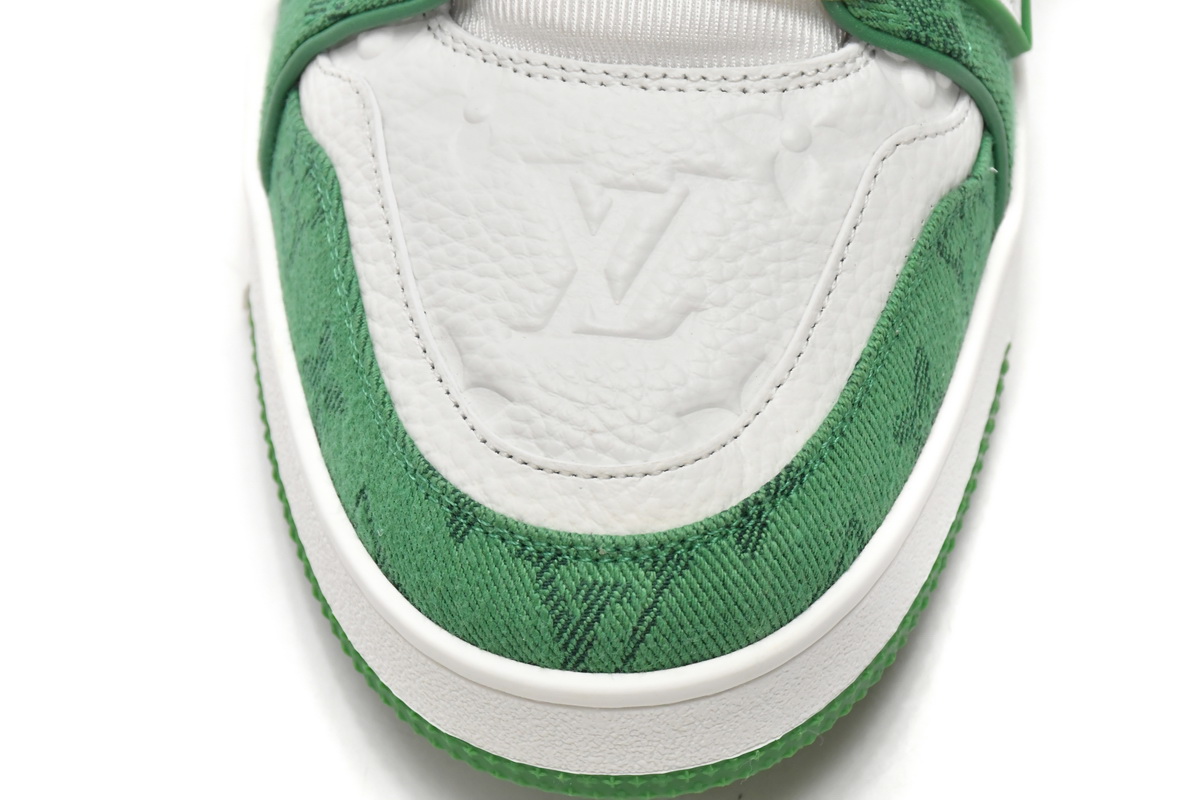 Louis Vuitton Trainer Green VL1201: Premium Designer Footwear Louis Vuitton Trainer Green VL1201: Premium Designer Footwear