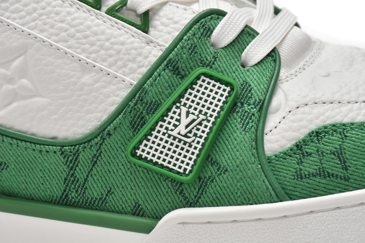 Louis Vuitton Trainer Green VL1201: Premium Designer Footwear Louis Vuitton Trainer Green VL1201: Premium Designer Footwear