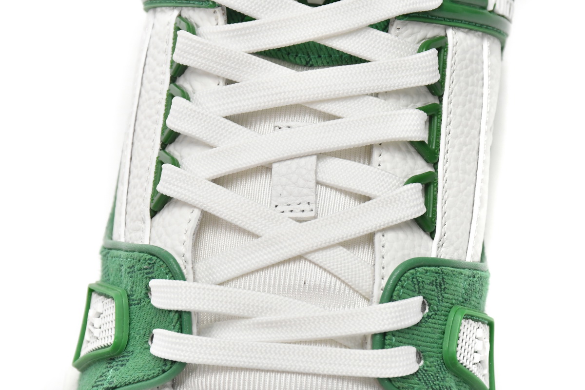 Louis Vuitton Trainer Green VL1201: Premium Designer Footwear Louis Vuitton Trainer Green VL1201: Premium Designer Footwear