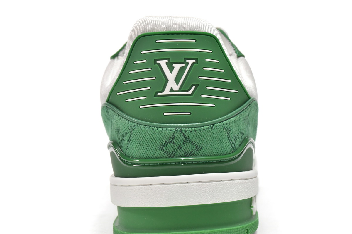 Louis Vuitton Trainer Green VL1201: Premium Designer Footwear Louis Vuitton Trainer Green VL1201: Premium Designer Footwear
