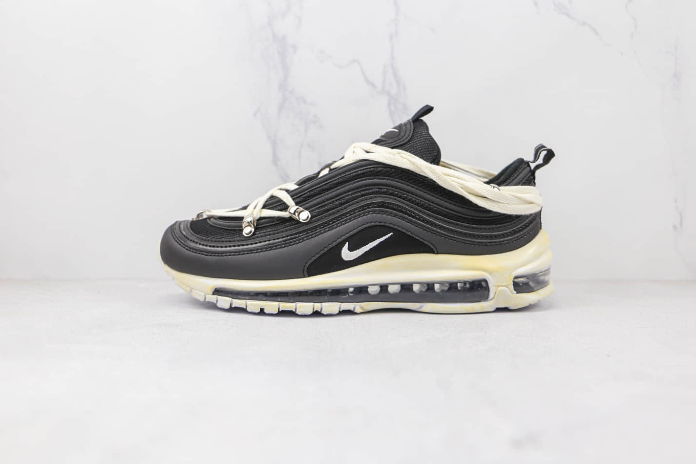 Nike Air Max 97 'Black' 921826-001 - Stylish and Sleek Running Shoes Nike Air Max 97 'Black' 921826-001 - Stylish and Sleek Running Shoes