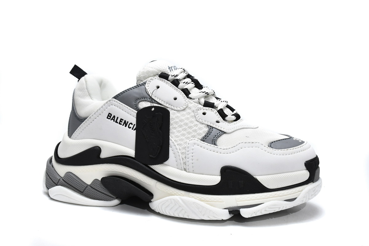 Balenciaga Triple S White Grey 536737 - Stylish and Versatile Footwear Balenciaga Triple S White Grey 536737 - Stylish and Versatile Footwear