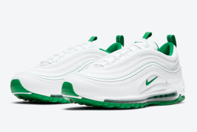 Nike Air Max 97 'Pine Green' DH0271-100: The Iconic Sneaker in a Fresh Green Colorway! Nike Air Max 97 'Pine Green' DH0271-100: The Iconic Sneaker in a Fresh Green Colorway!
