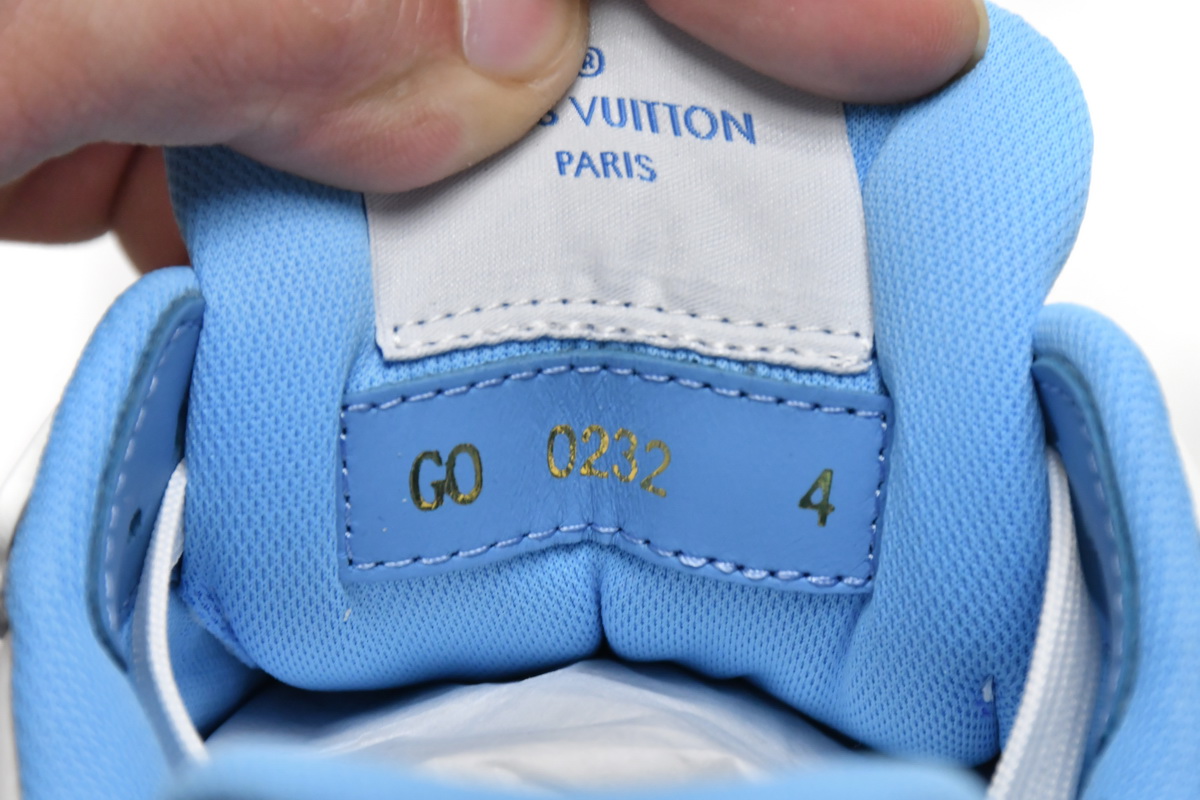 Louis Vuitton Trainer Blue GO0232: Sophisticated elegance meets sporty style Louis Vuitton Trainer Blue GO0232: Sophisticated elegance meets sporty style