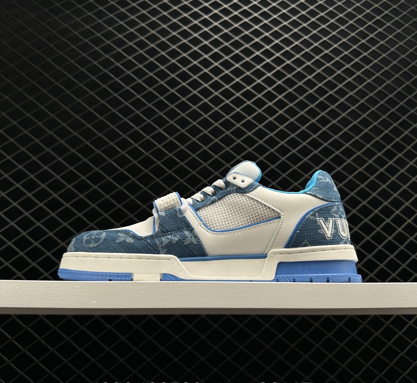 Louis Vuitton Monogram Denim Trainer | Premium Quality Trainer Louis Vuitton Monogram Denim Trainer | Premium Quality Trainer