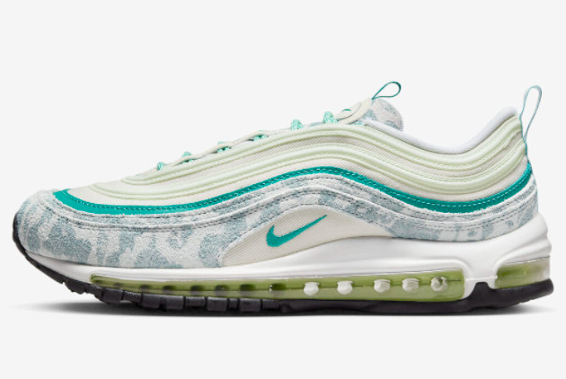 Nike Air Max 97 'Teal Camo' White/Teal DX3946-100 – Stylish and Comfortable Sneakers | Shop Now Nike Air Max 97 'Teal Camo' White/Teal DX3946-100 – Stylish and Comfortable Sneakers | Shop Now