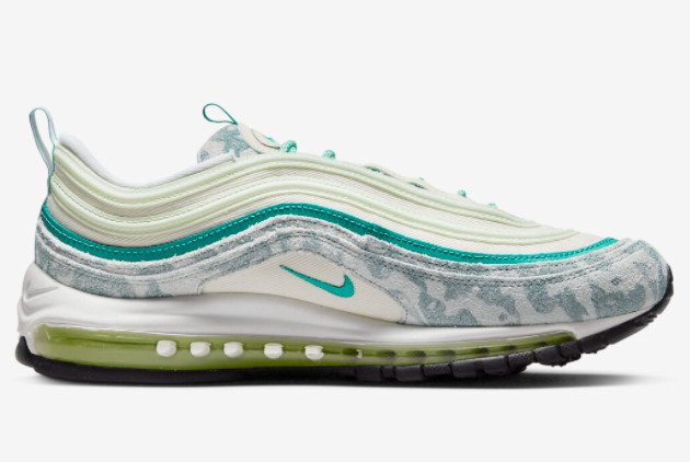 Nike Air Max 97 'Teal Camo' White/Teal DX3946-100 – Stylish and Comfortable Sneakers | Shop Now Nike Air Max 97 'Teal Camo' White/Teal DX3946-100 – Stylish and Comfortable Sneakers | Shop Now