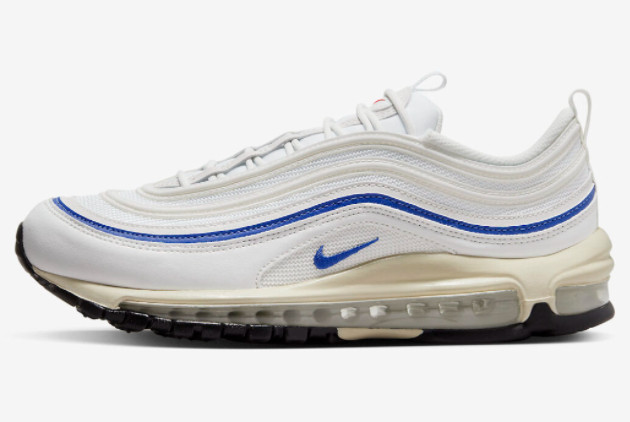 Nike Air Max 97 'Dodgers' White Blue FJ5482-100 - Stylish and Iconic Sneakers Nike Air Max 97 'Dodgers' White Blue FJ5482-100 - Stylish and Iconic Sneakers