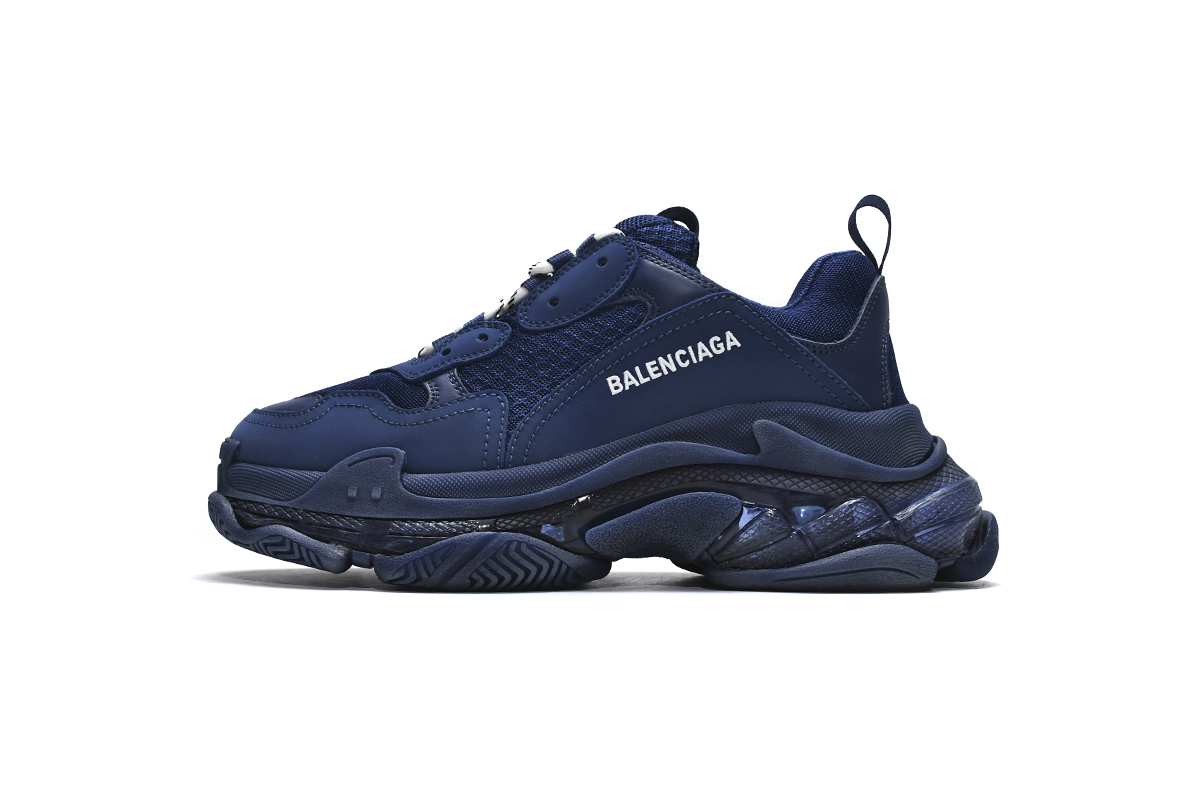 Balenciaga Triple S Navy Sneaker 541624 W091 4107 - Limited Edition! Balenciaga Triple S Navy Sneaker 541624 W091 4107 - Limited Edition!