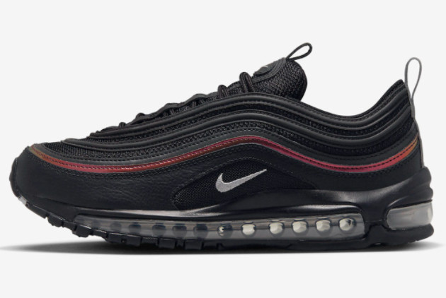 Nike Air Max 97 Black/Wolf Grey-Picante Red FD0655-001 - Trendy and Stylish Sneakers Nike Air Max 97 Black/Wolf Grey-Picante Red FD0655-001 - Trendy and Stylish Sneakers
