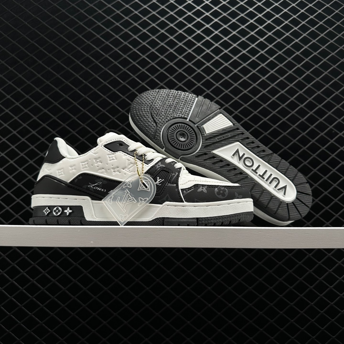 Louis Vuitton LV Trainer #54 Black White 1AANEG - Iconic Luxury Sneakers Louis Vuitton LV Trainer #54 Black White 1AANEG - Iconic Luxury Sneakers