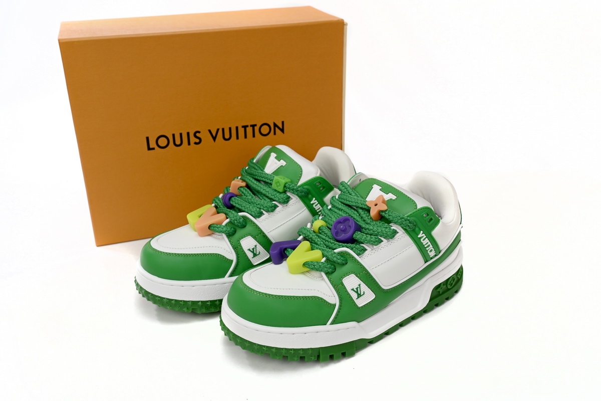 Louis Vuitton Trainer Maxi Green 1AB8SD - Premium Designer Footwear for Fashion-Forward Individuals Louis Vuitton Trainer Maxi Green 1AB8SD - Premium Designer Footwear for Fashion-Forward Individuals