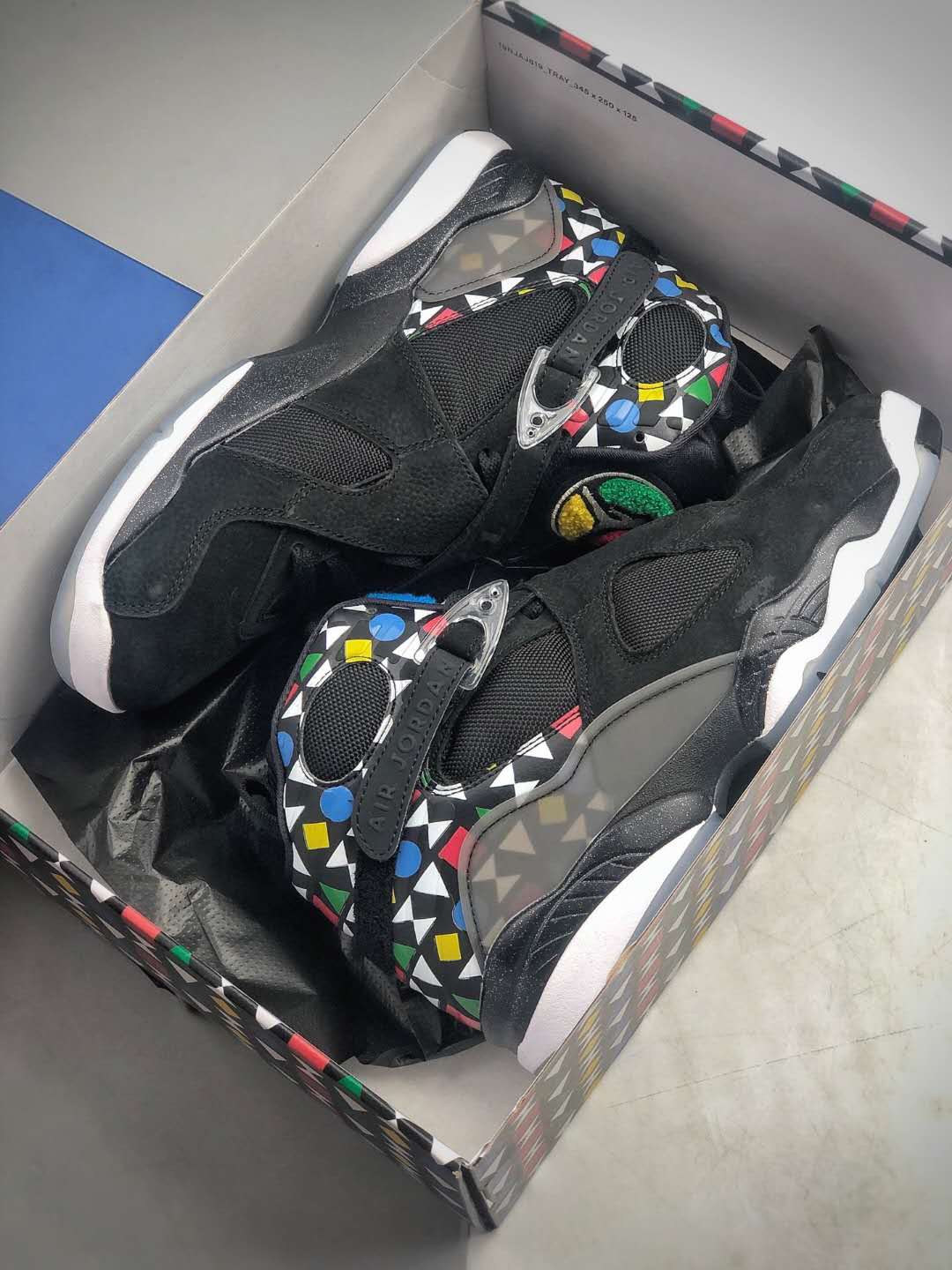 Air Jordan 8 Retro 'Quai 54' CJ9218-001 | Limited Edition Sneakers Air Jordan 8 Retro 'Quai 54' CJ9218-001 | Limited Edition Sneakers