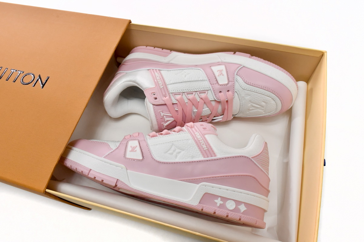 Stylish and Chic Louis Vuitton Trainer Rose Pink VL0231 - Shop Now! Stylish and Chic Louis Vuitton Trainer Rose Pink VL0231 - Shop Now!