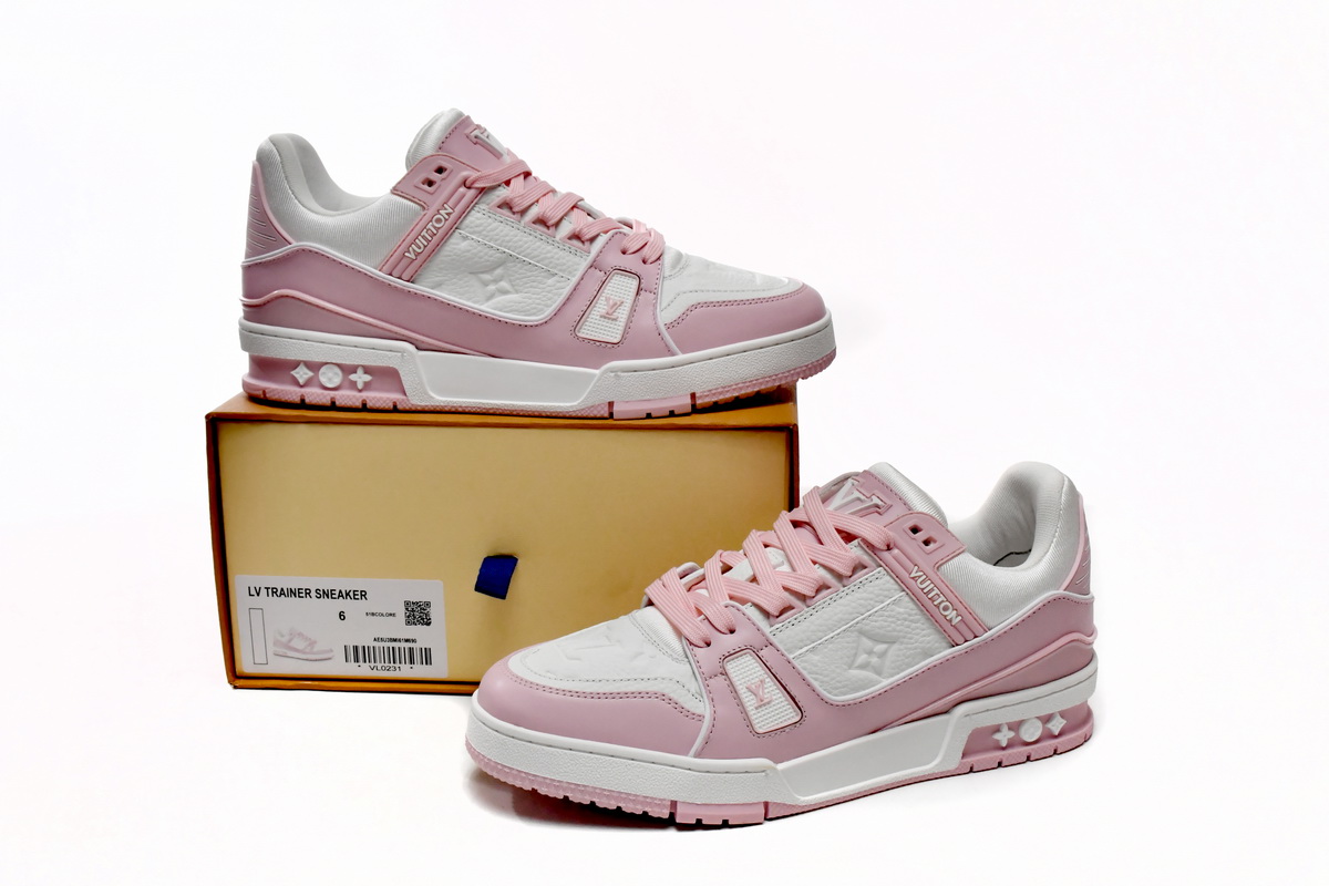 Stylish and Chic Louis Vuitton Trainer Rose Pink VL0231 - Shop Now! Stylish and Chic Louis Vuitton Trainer Rose Pink VL0231 - Shop Now!