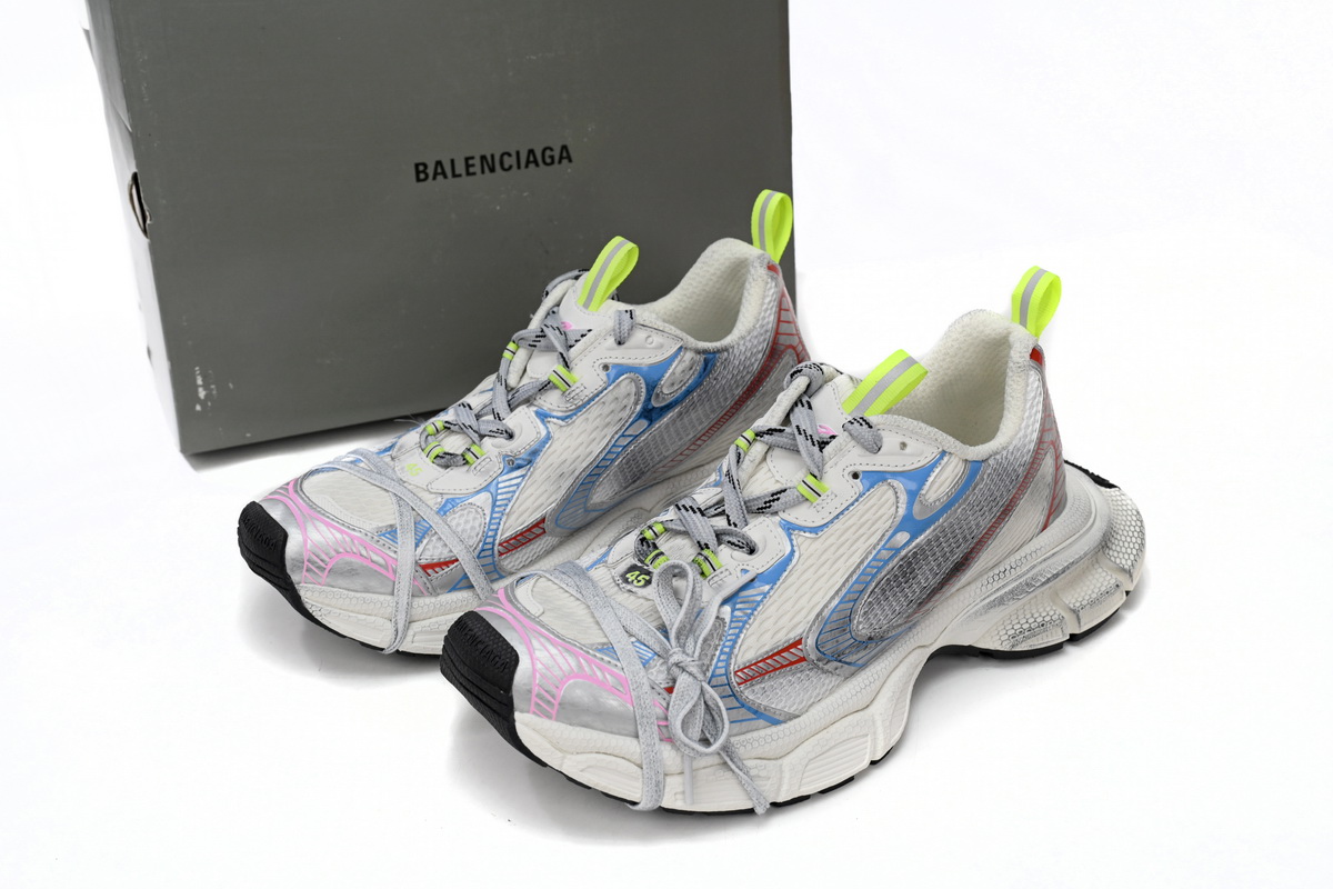 Balenciaga 3XL Sneaker 'Worn-Out - White Blue Red' - Limited Edition Balenciaga 3XL Sneaker 'Worn-Out - White Blue Red' - Limited Edition
