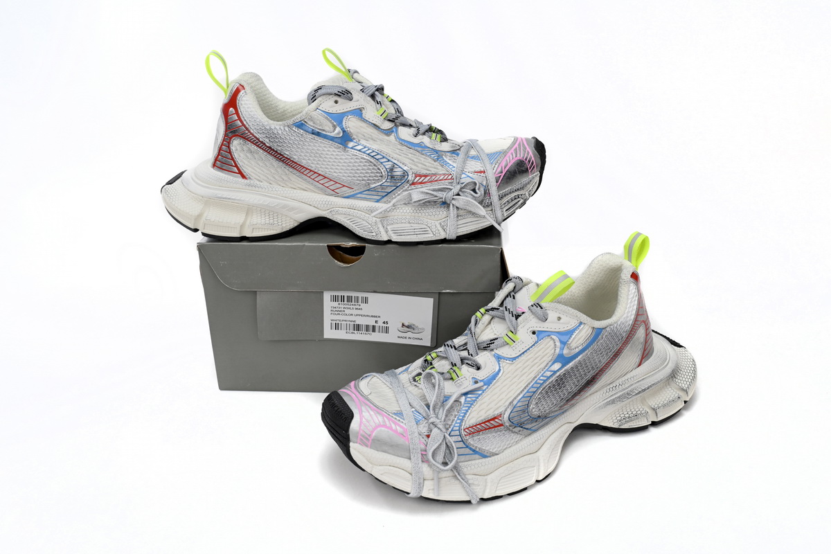 Balenciaga 3XL Sneaker 'Worn-Out - White Blue Red' - Limited Edition Balenciaga 3XL Sneaker 'Worn-Out - White Blue Red' - Limited Edition