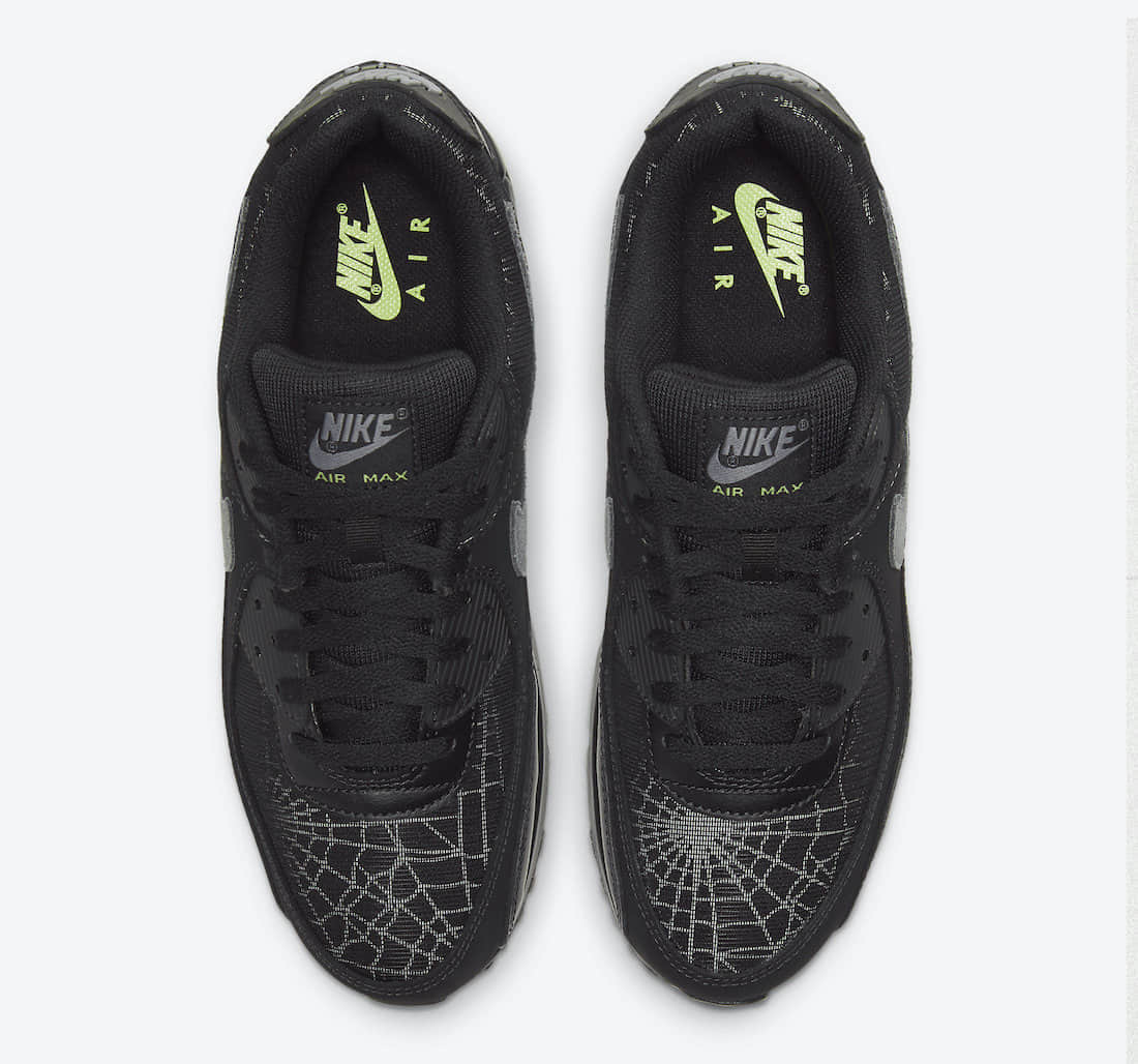 Nike Air Max 90 'Halloween Black' DC3892-001 - Limited Edition Sneakers for Spooky Style Nike Air Max 90 'Halloween Black' DC3892-001 - Limited Edition Sneakers for Spooky Style