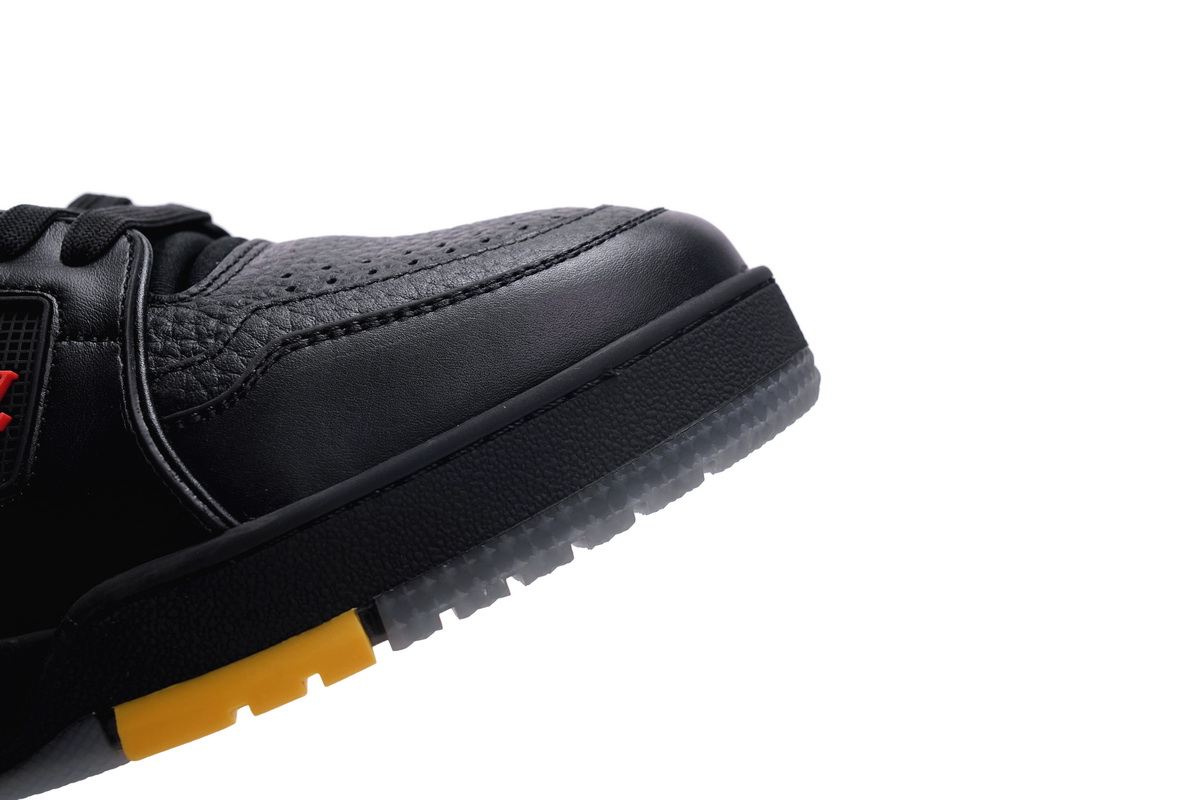 Louis Vuitton Trainer Black Litchi Pattern FD0226 - Stylish Luxury Footwear Louis Vuitton Trainer Black Litchi Pattern FD0226 - Stylish Luxury Footwear