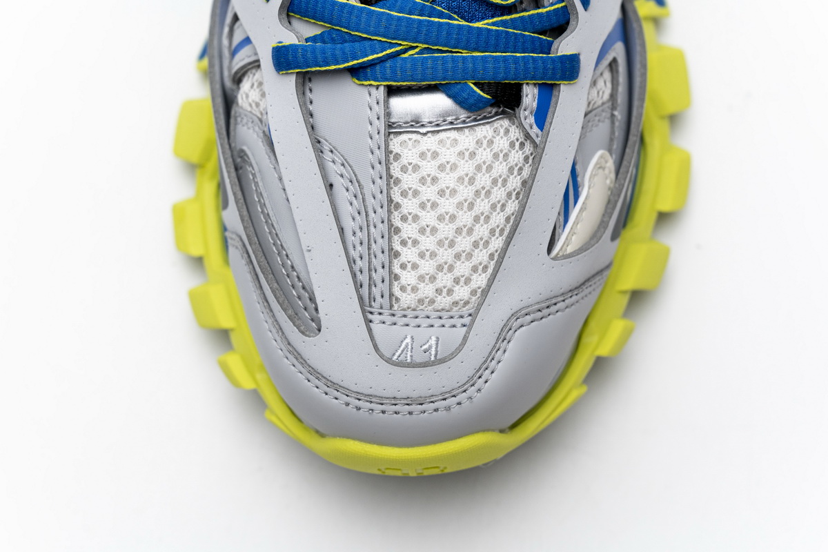 Balenciaga Tess S.Grey Blue Yellow 542023 W1GB9 6509 - Trendy and Vibrant Designer Handbags Balenciaga Tess S.Grey Blue Yellow 542023 W1GB9 6509 - Trendy and Vibrant Designer Handbags