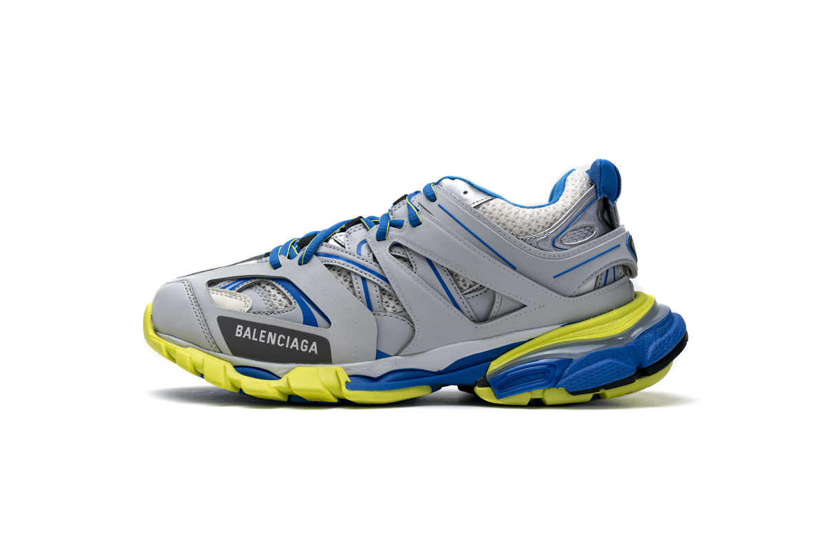 Balenciaga Tess S.Grey Blue Yellow 542023 W1GB9 6509 - Trendy and Vibrant Designer Handbags Balenciaga Tess S.Grey Blue Yellow 542023 W1GB9 6509 - Trendy and Vibrant Designer Handbags