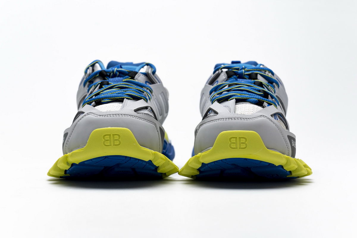 Balenciaga Tess S.Grey Blue Yellow 542023 W1GB9 6509 - Trendy and Vibrant Designer Handbags Balenciaga Tess S.Grey Blue Yellow 542023 W1GB9 6509 - Trendy and Vibrant Designer Handbags