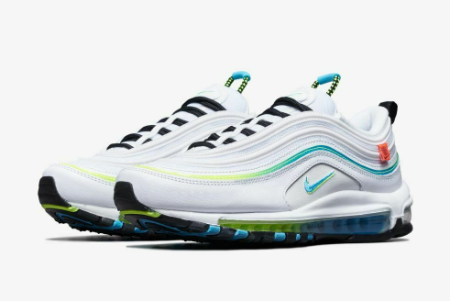 Nike Air Max 97 Worldwide White/Blue Fury-Black-Volt CZ5607-100 - Shop Now! Nike Air Max 97 Worldwide White/Blue Fury-Black-Volt CZ5607-100 - Shop Now!