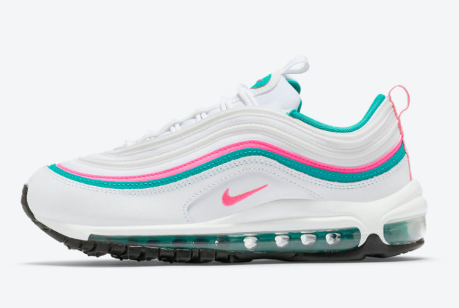 Nike Air Max 97 'South Beach' White/Hyper Pink-Turbo Green DC5223-100: Limited Edition Sneakers for Unbeatable Style Nike Air Max 97 'South Beach' White/Hyper Pink-Turbo Green DC5223-100: Limited Edition Sneakers for Unbeatable Style