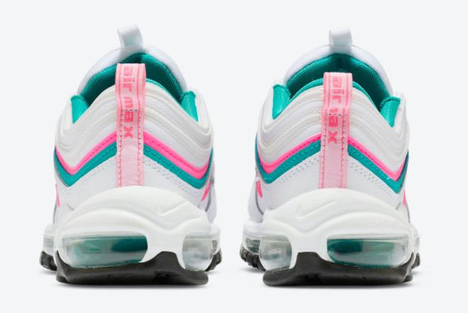 Nike Air Max 97 'South Beach' White/Hyper Pink-Turbo Green DC5223-100: Limited Edition Sneakers for Unbeatable Style Nike Air Max 97 'South Beach' White/Hyper Pink-Turbo Green DC5223-100: Limited Edition Sneakers for Unbeatable Style