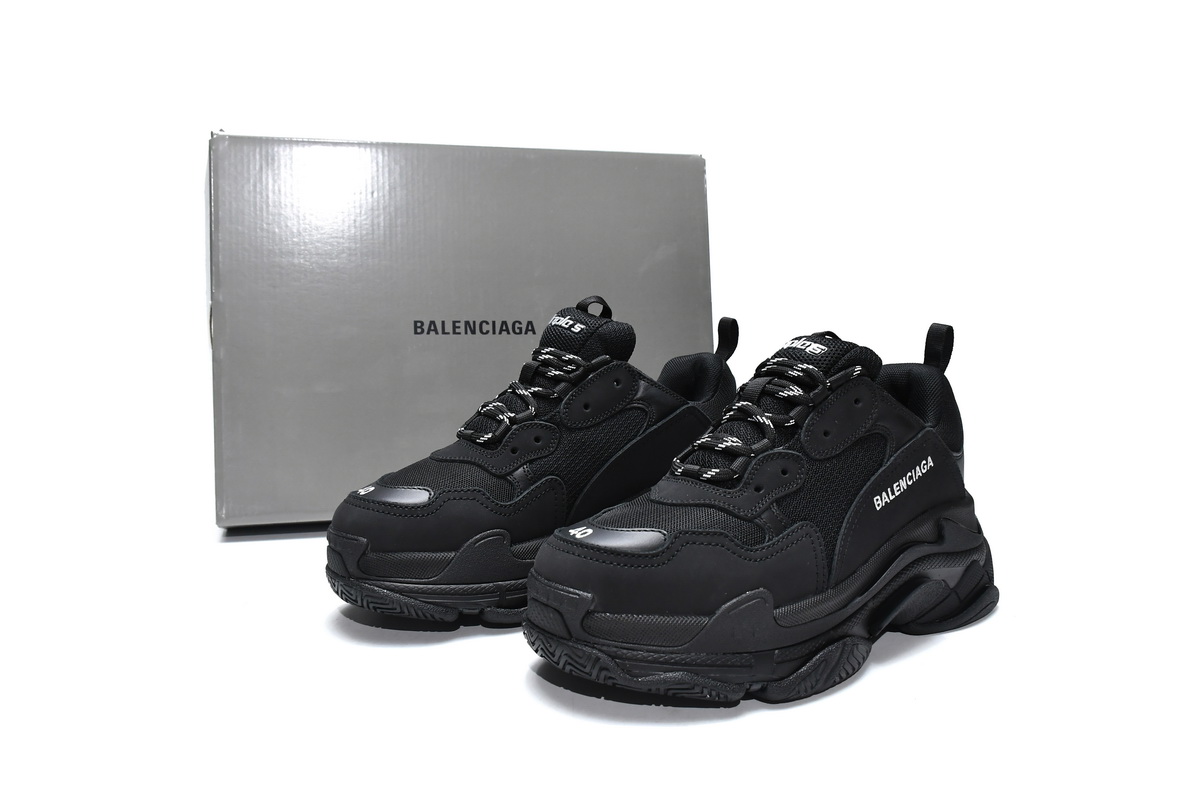 Balenciaga Triple S Clear Sole Black 541624 W0901 1100 - Get the Sleek Style You Desire Balenciaga Triple S Clear Sole Black 541624 W0901 1100 - Get the Sleek Style You Desire